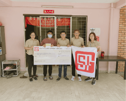 Donation to the Penang Care Centre Association